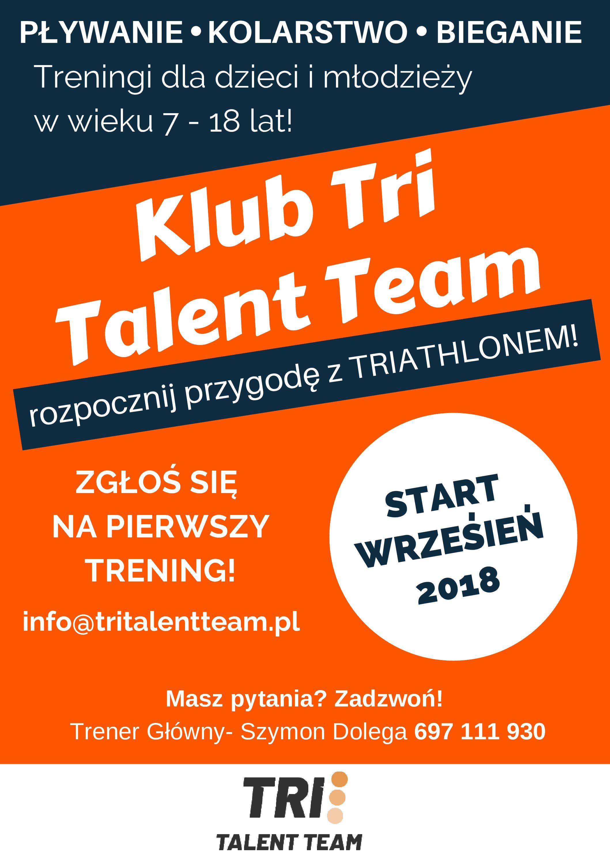 Tri Talent Team – triathlon trainings in Gdańsk