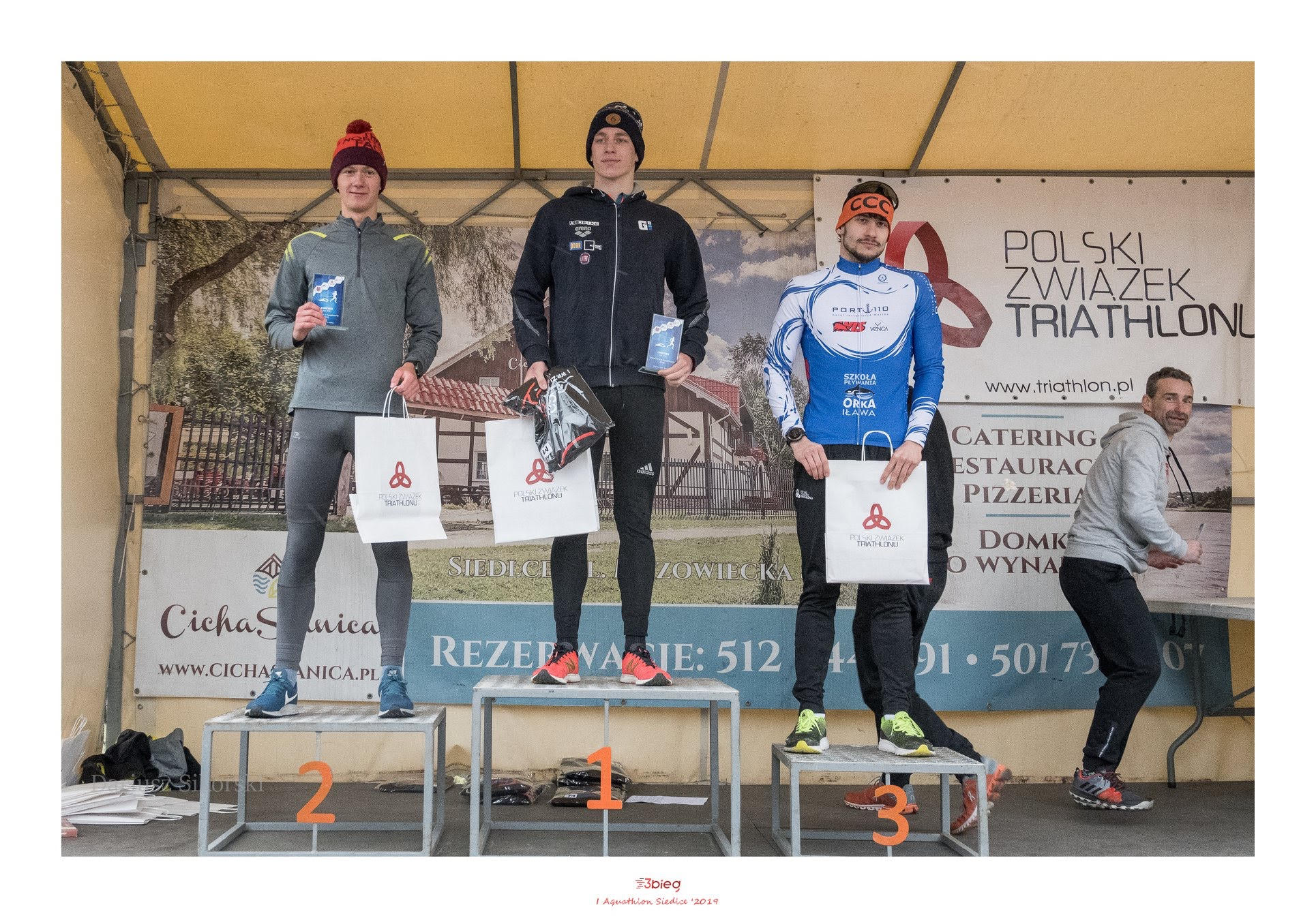 Podium w pierwszej rundzie Gran Prix Polski w Aquathlonie